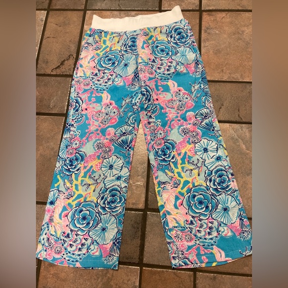Lilly Pulitzer Pants - Lilly Pulitzer Beach Palazzo Pants - Size M